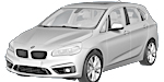 BMW F45 P201C Fault Code